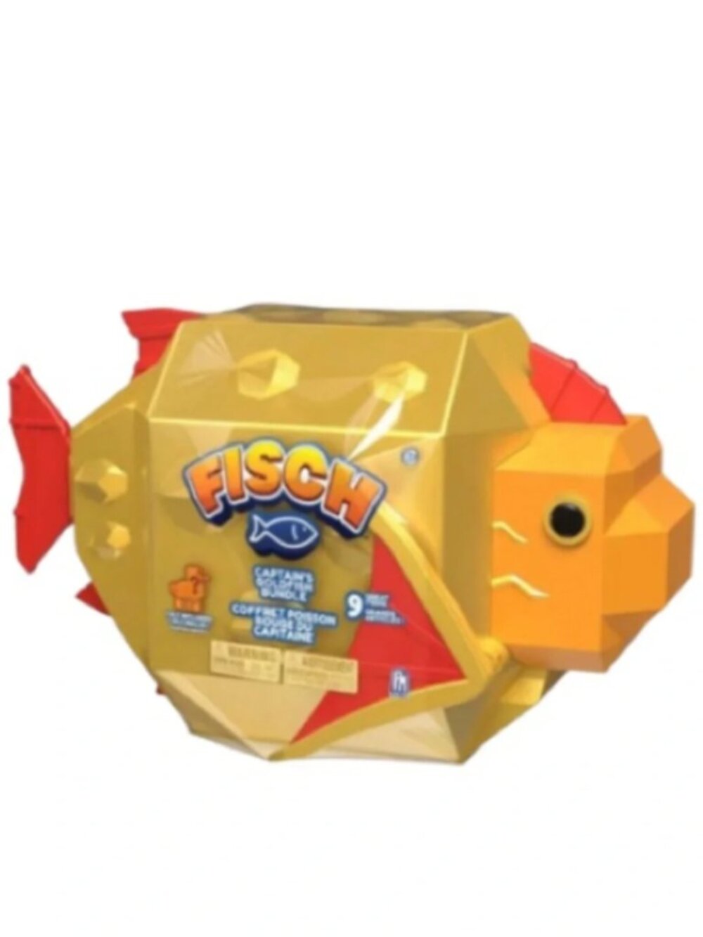 Roblox PhatMojo FISCH Captain's Goldfish Bundle Toy *Sealed*